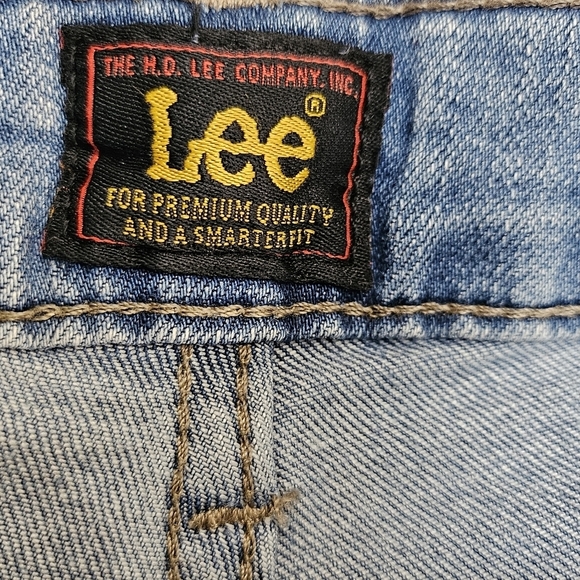 Lee Mid Rise Denim Capri Bursting Brights Size 10 M - Picture 5 of 6